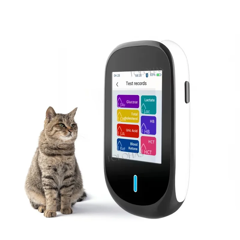 LHWEN601V Veterinary Diagnostics Device Pet Glucometer Multi-Functional Monitoring Meter For Pet Clinics