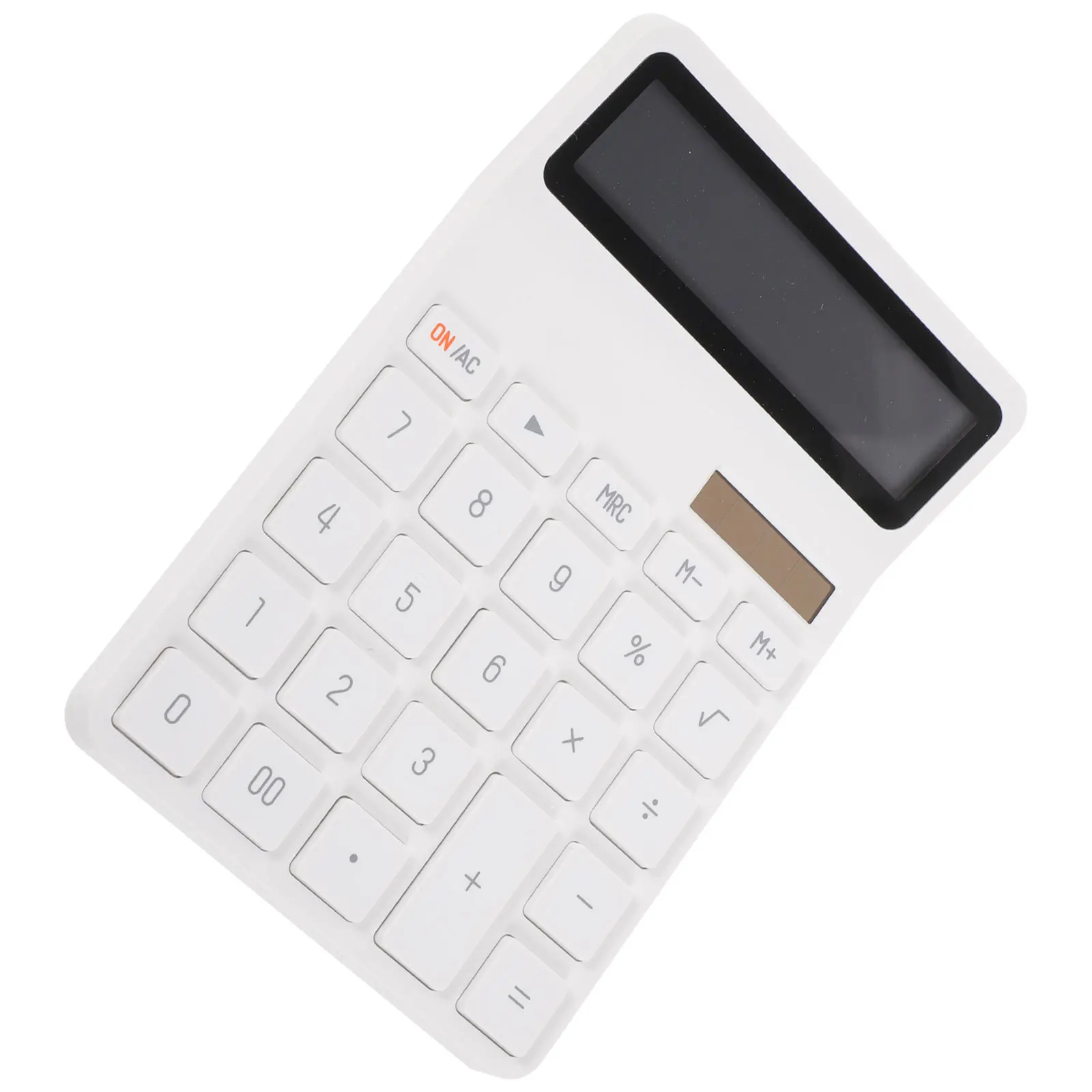 

Student Solar Calculator Plastic Desktop Calculator Basic Design for School Office Use Convenient Counting Tool