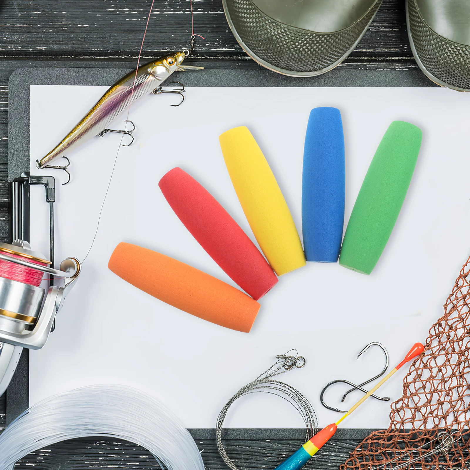 

10Pcs Ergonomic Crochet Hook Grips Eva Foam Soft Non Slip Handle Covers for Knitting Crochet Accessories Craft Tools Set