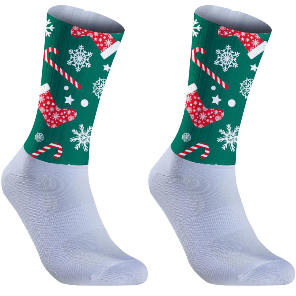 2025 Nuovi calzini ad alta elasticità senza tensione alla caviglia, zero segni di pressione dopo tre ore di ciclismo