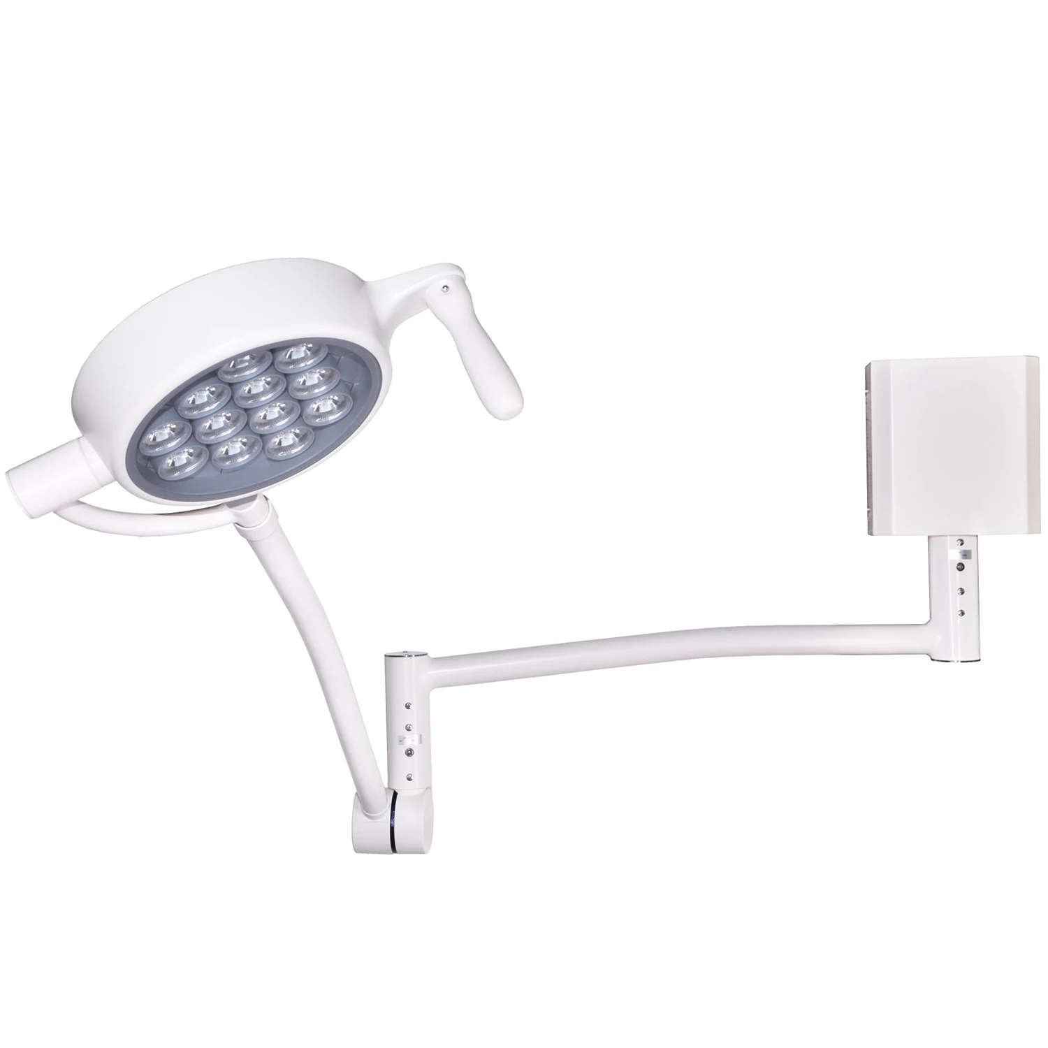 LED Examing Lamp Wall Type Medical Theatre Lamp for Examination and Operation Lighting 12 Bulbs