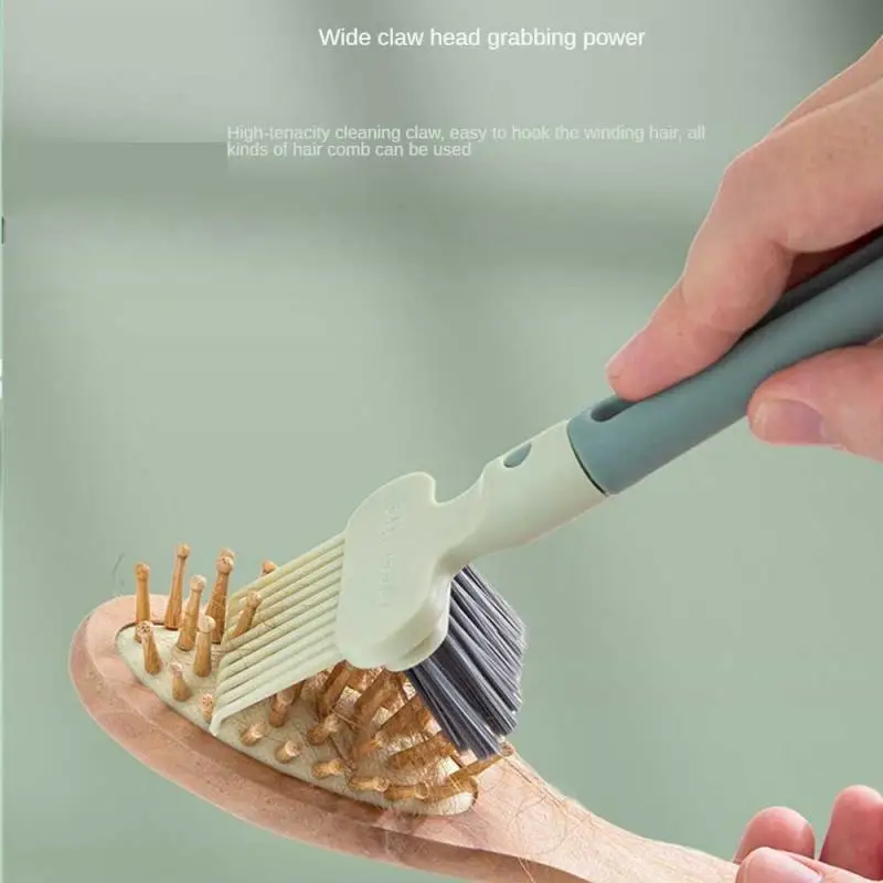 Comb Cleaning Brush Hair Dirt Remover Hairbrush Cleaner Air Cushion Comb Embedded Cleaning Tools for Home Accessories