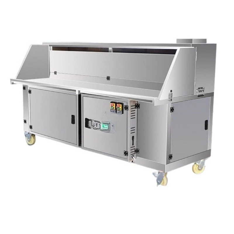 

Water and electricity composite, flat suction oven, no cleaning, smoke-free, purification, barbecue