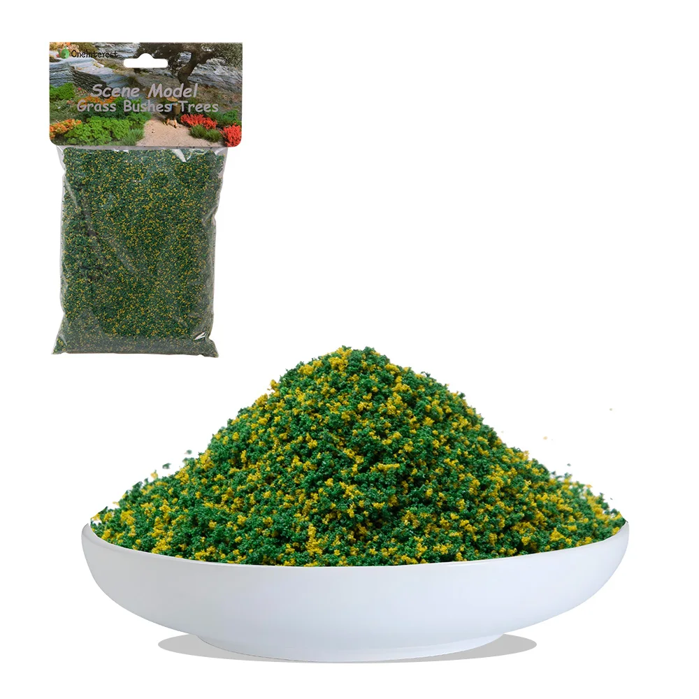 30G Micro Landscape Miniature Terrain Powder Sponge Tree Powder for Diy Model Making/Military Scenery/Wargaming/Railway Layout