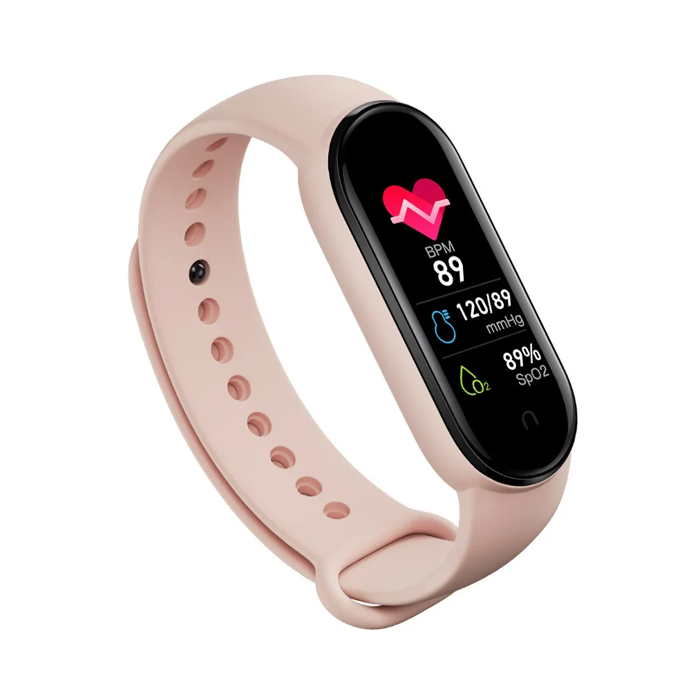 Bracelet connecté M6, moniteur d'activité physique, de fréquence cardiaque et de pression artérielle, étanche IP67