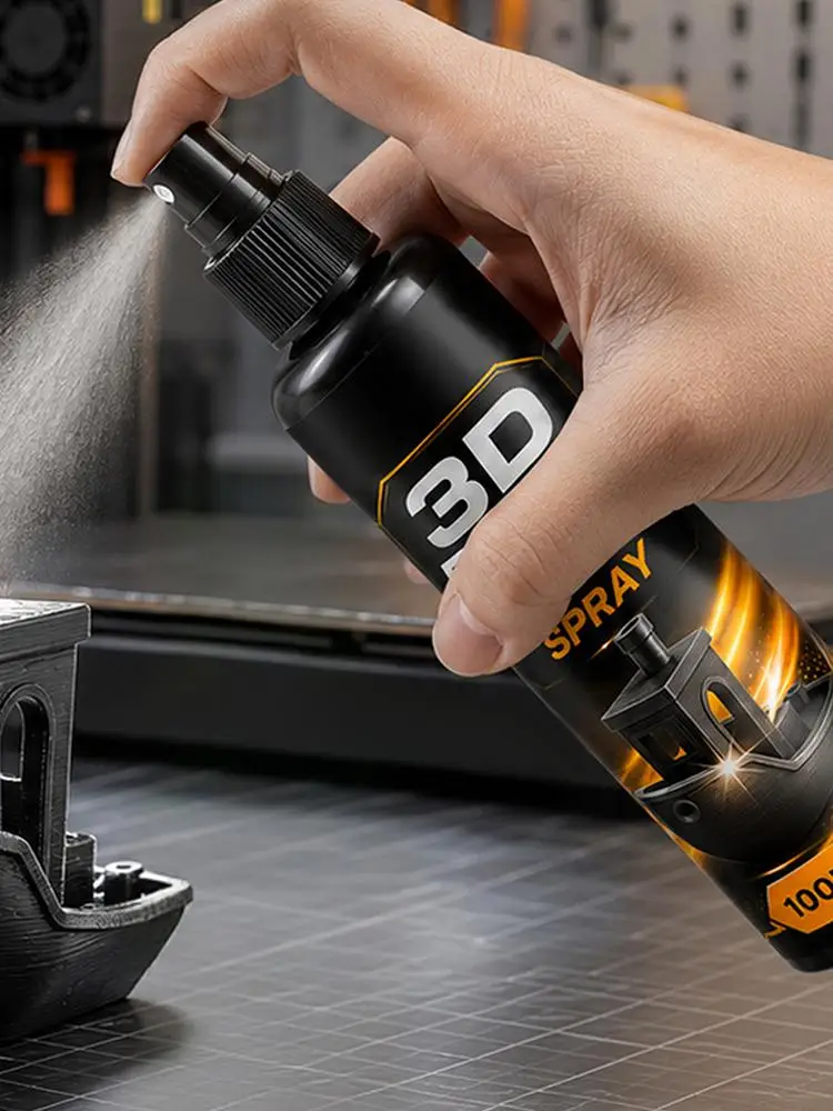 100ml 3D Model Gloss Spray Fast-Drying Clear Coat Varnish UV Protection Gloss Enhancer for Resin Figures Display Crafts