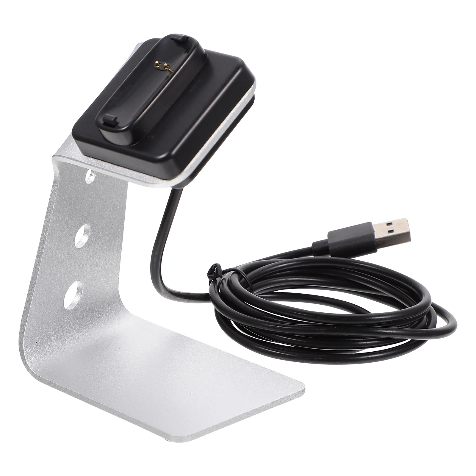 

Dock Aluminum Alloy Seat Charging with Chip Protection Stand Station Cable Fitness Smart Watch