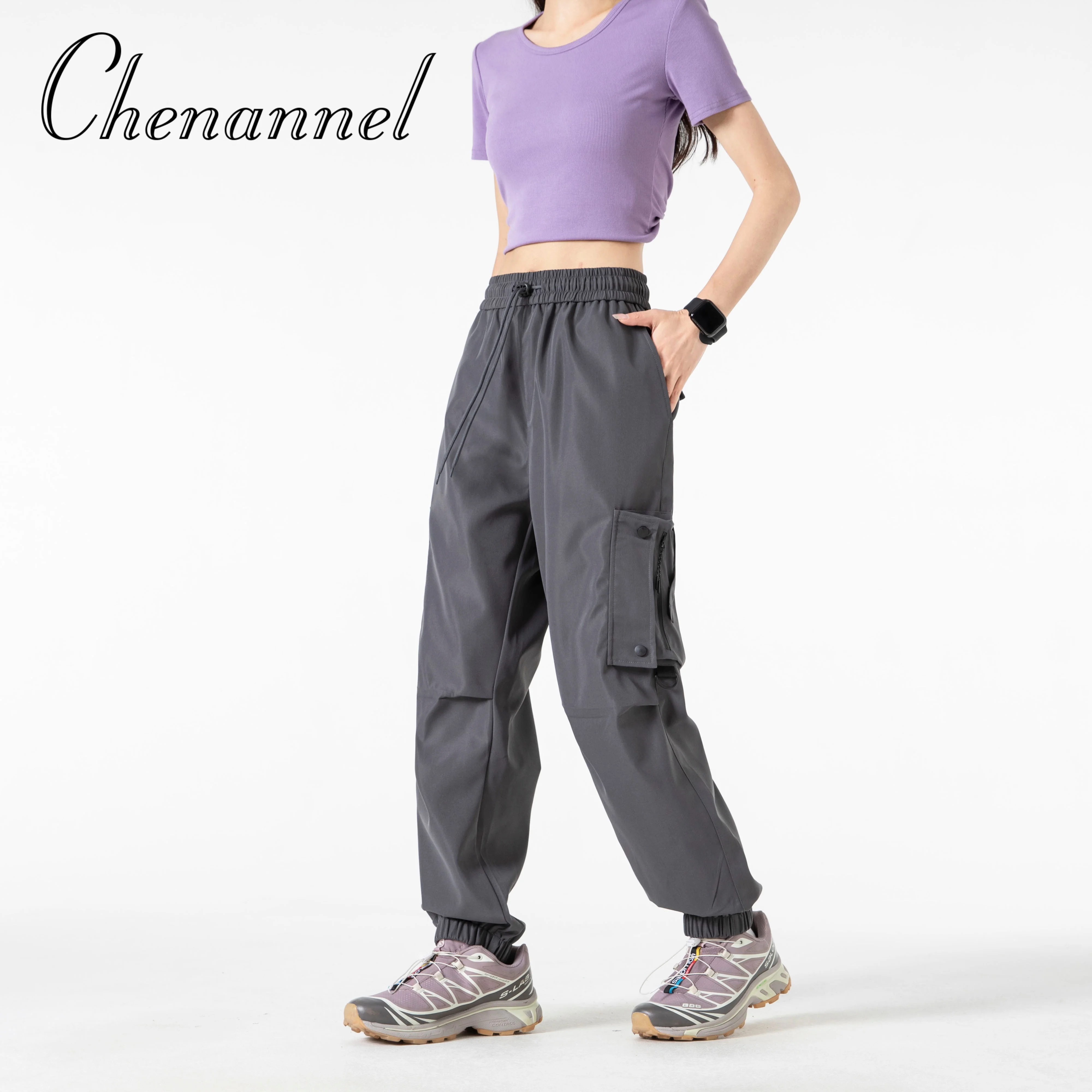 

High Quality Men Casual Pants American Fashion Versatile Wear-resistant Breathable Ankle Binding Pant Hiking Mountaineering Pant