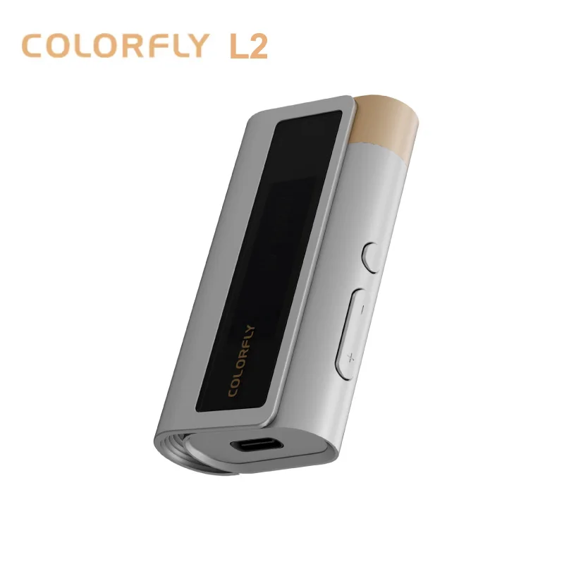 AMPLIFICADOR COLORFLY L2 USB DAC PCM 32BIT/768KHZ DSD512 ES9039Q2M 3,5mm 4,4mm volumen memoria salida Coaxial amplificador de auriculares