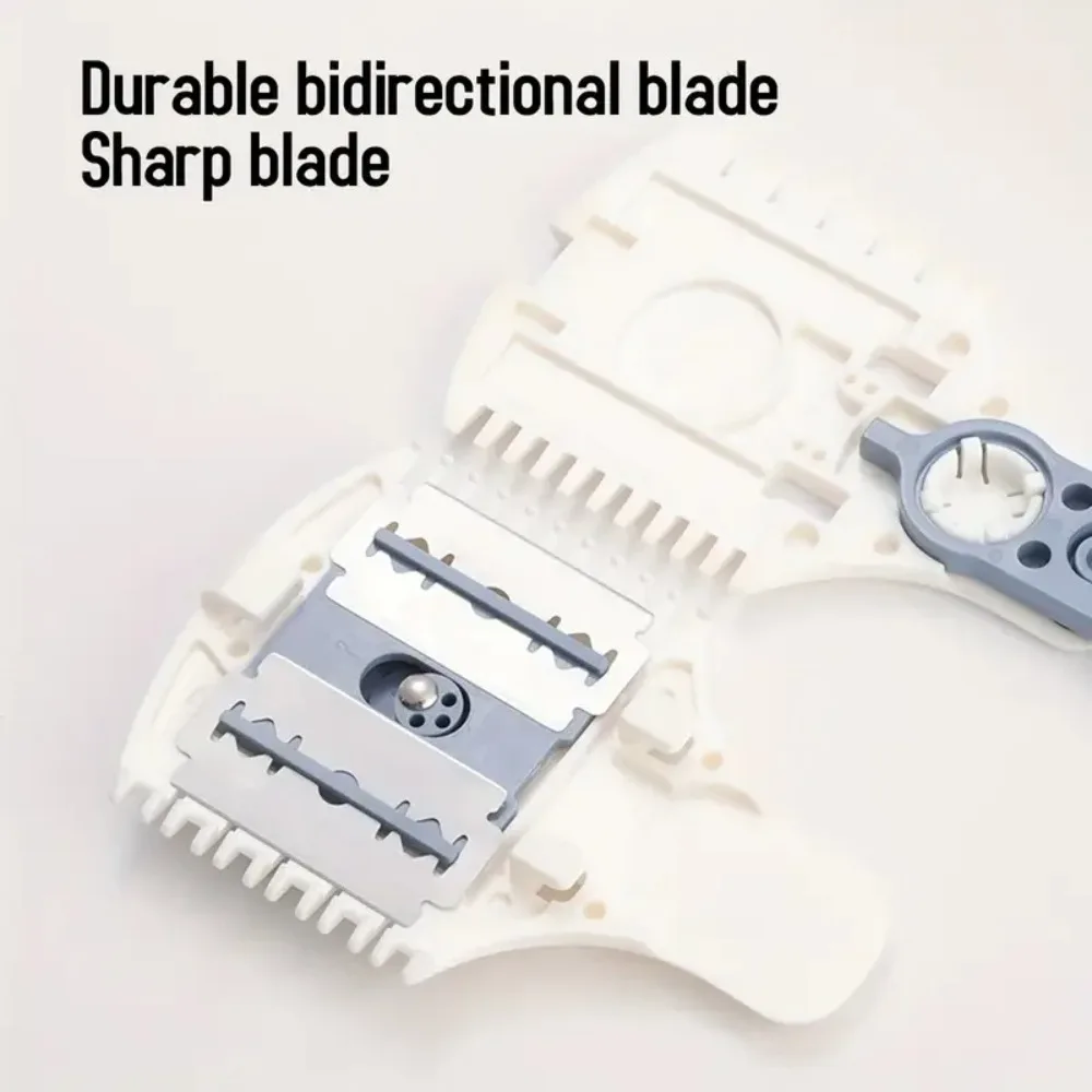 Double Side Hair for Razor Comb Adjustable Thinning Comb Haircut Scissors for Home Use Barber Hairstylist Accessories