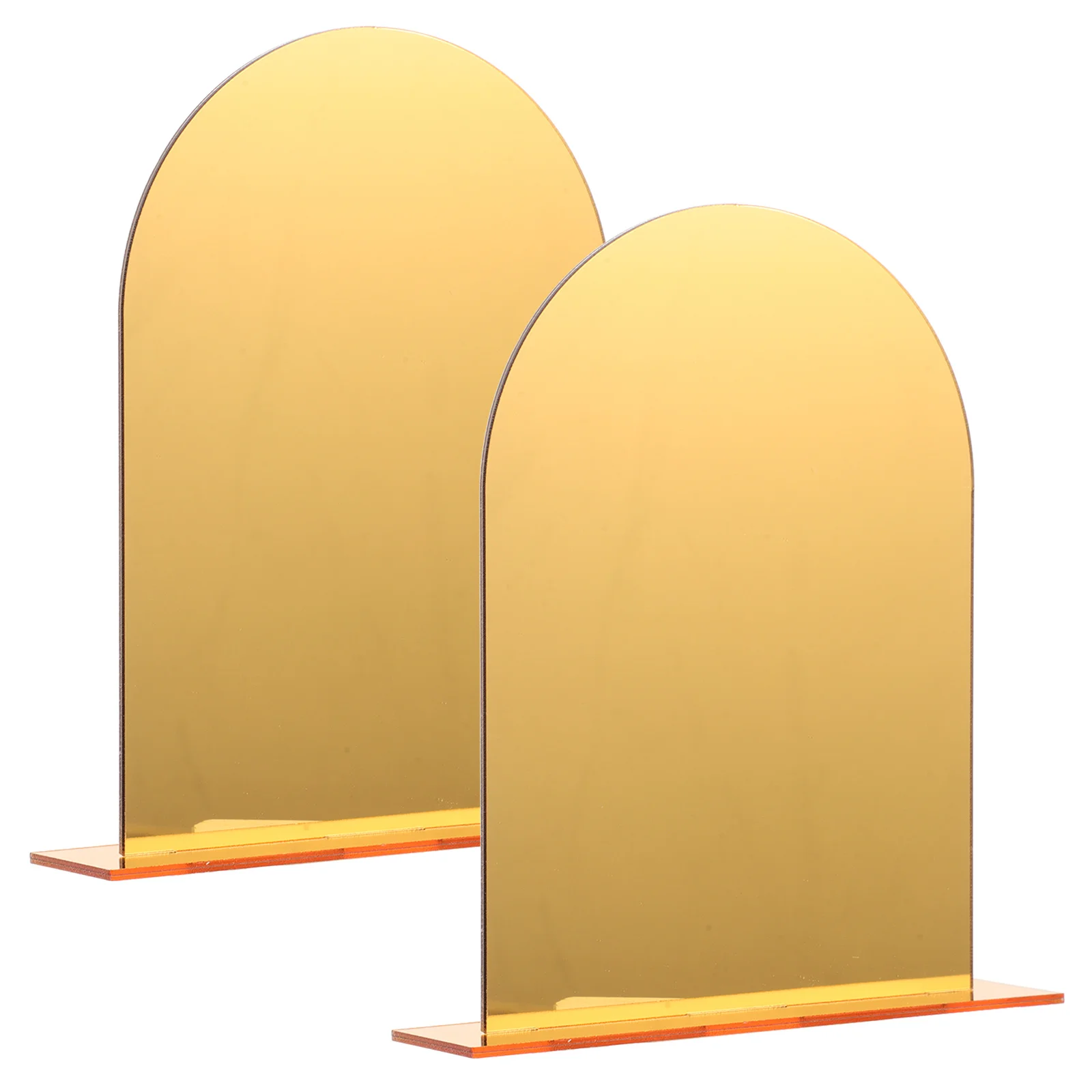 

2Pcs Transparent Acrylic Bookends Decorative Clear Book Holders for Bookshelves Office Study Book Organizer Decorative Books