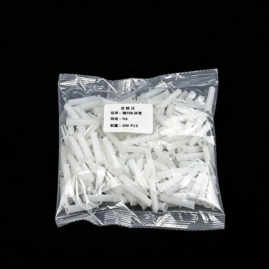 6mm 8mm Plastic Expansion Tubes Wall Anchors Screws Plugs 200PCS500PCS 1000PCS Hardware Fasteners