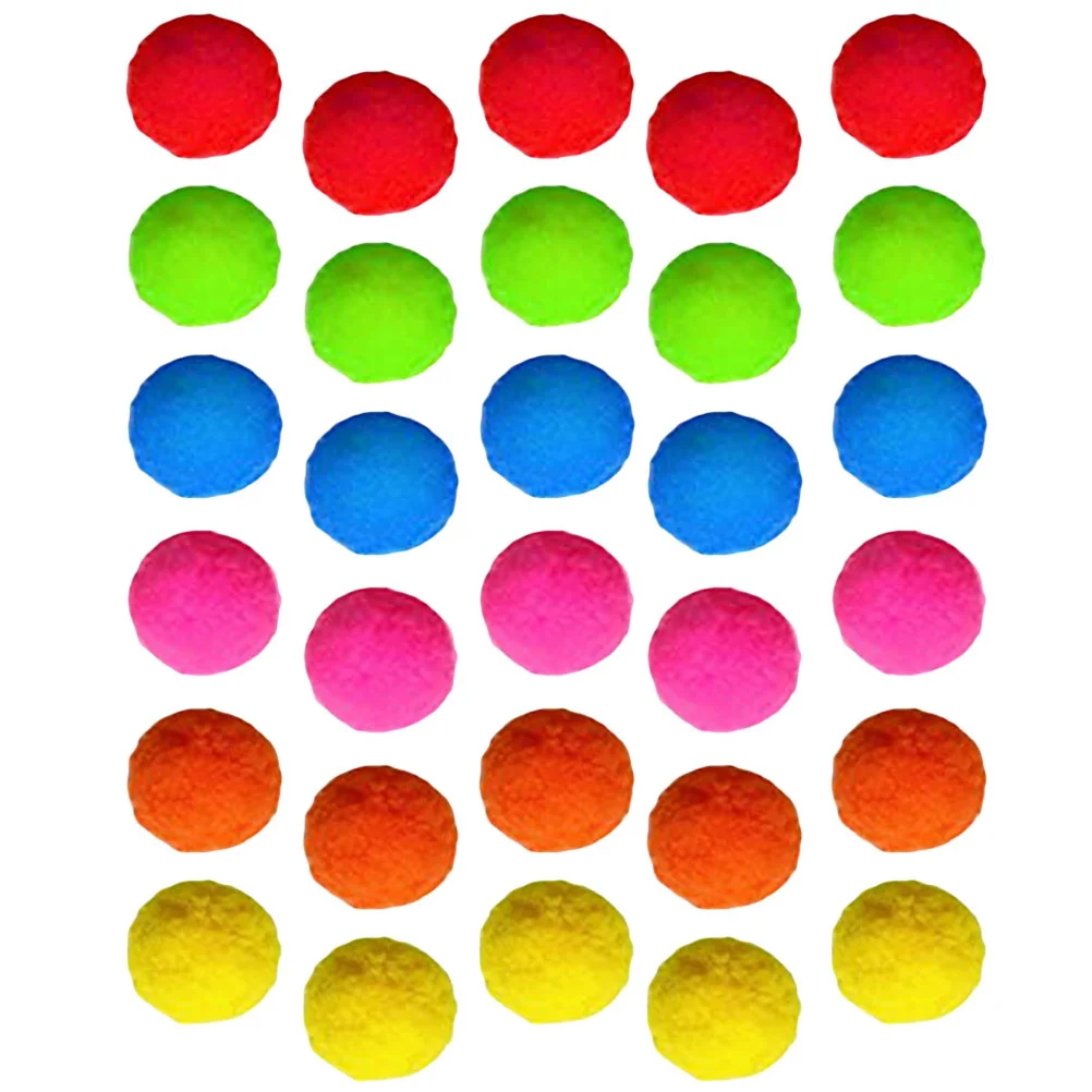 

30pcs Reusable Balls Multicolor Pool Beach Toys Kids Party Fun Balls Gaming Play Ball Toys Outdoor