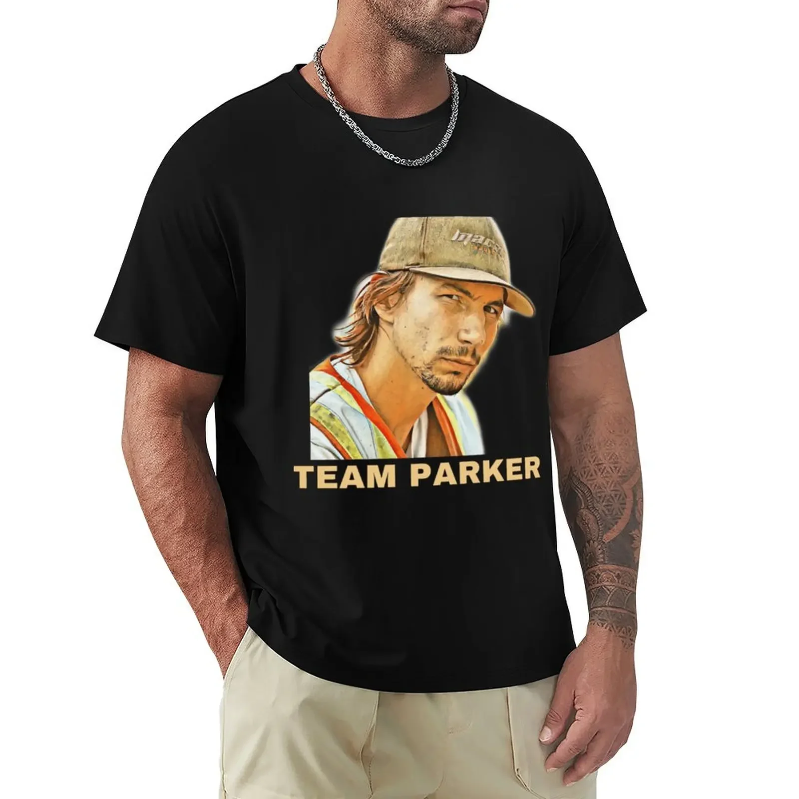 Team Parker Gold Rush Tri-blend T-Shirt shirts graphic tees sports fans customs anime clothes mens graphic t-shirts