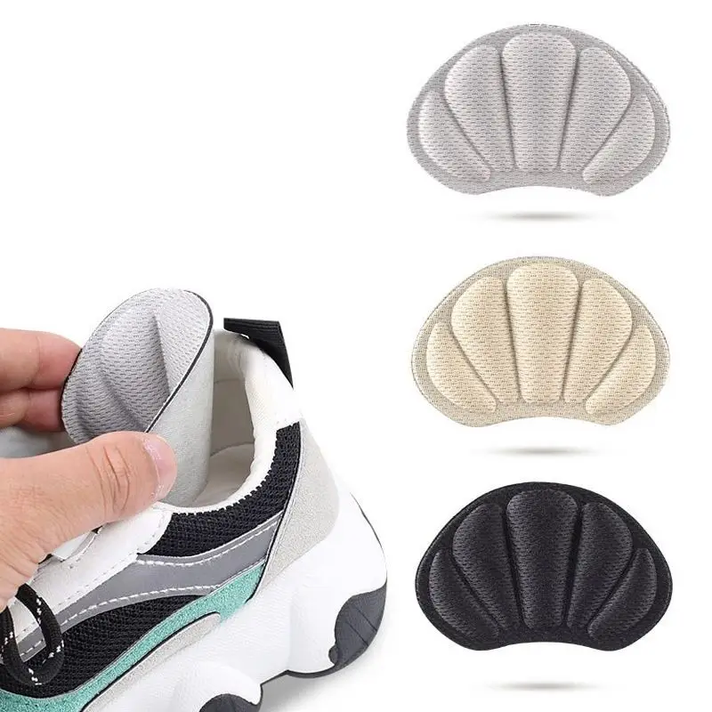 1 Pair Heel Insert Stickers Cushion Soft and Comfortable Pads Wear-resistant Thicker Sport High Heels Adjustable Feet Protect