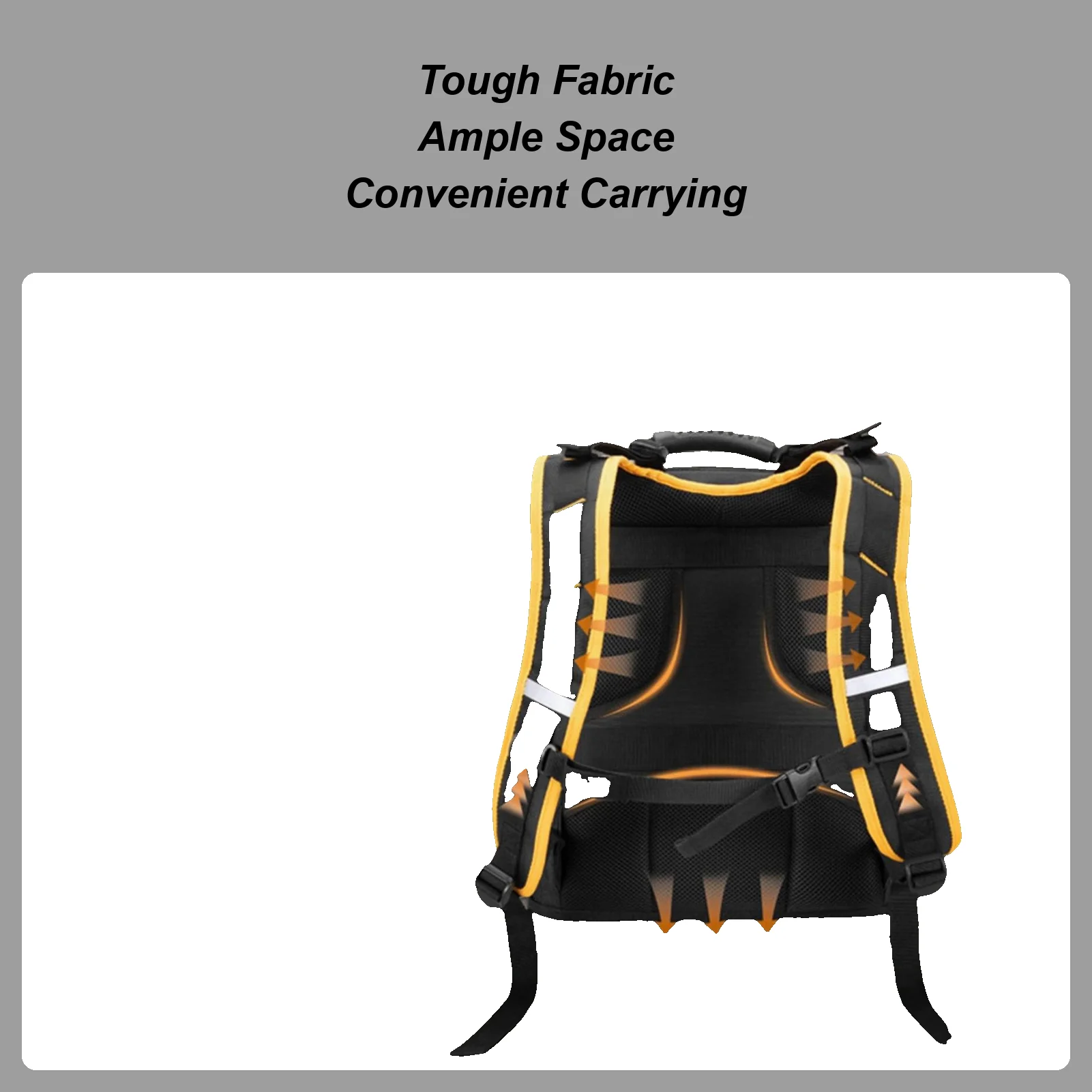 

Рюкзак для инструментов с твердым дном, органайзер для хранения, электрик, рюкзак для работы на строительной площадке, ремонт работы, домашний проект на открытом воздухе