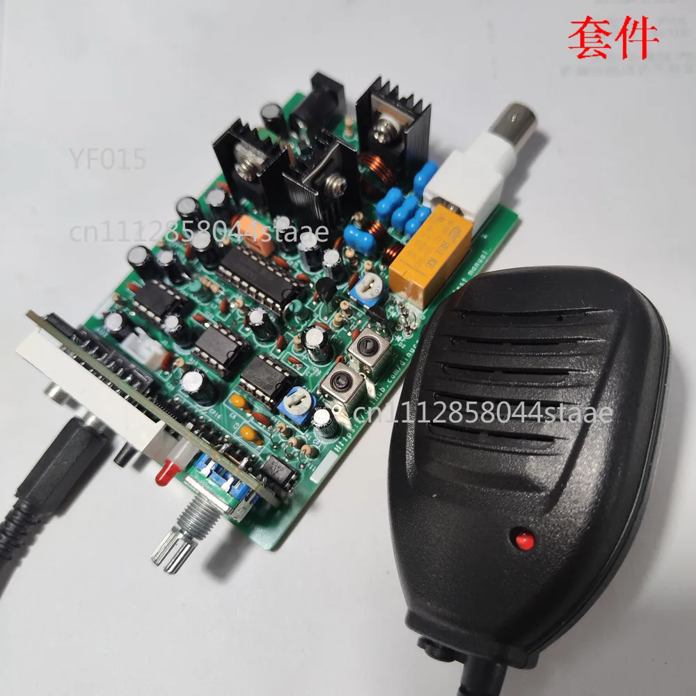DIY Assembly Shortwave AM Signal Transceiver Experimental Kit 10M Band Radio Circuit Test Module With Hand Microphone