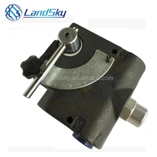 self regulating Variable flow pressure compensated adjustable hydraulic flow control valve FCR51 3/4 NPT LKF-114-3/4NPT