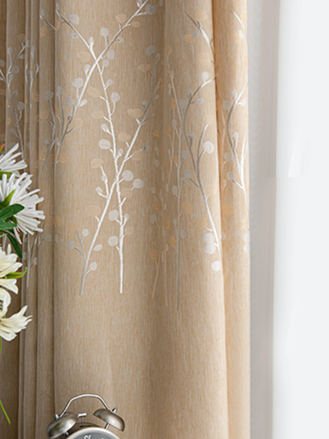 Mid Ancient Retro Curtains With A Light Luxury And High-End Shading Feel