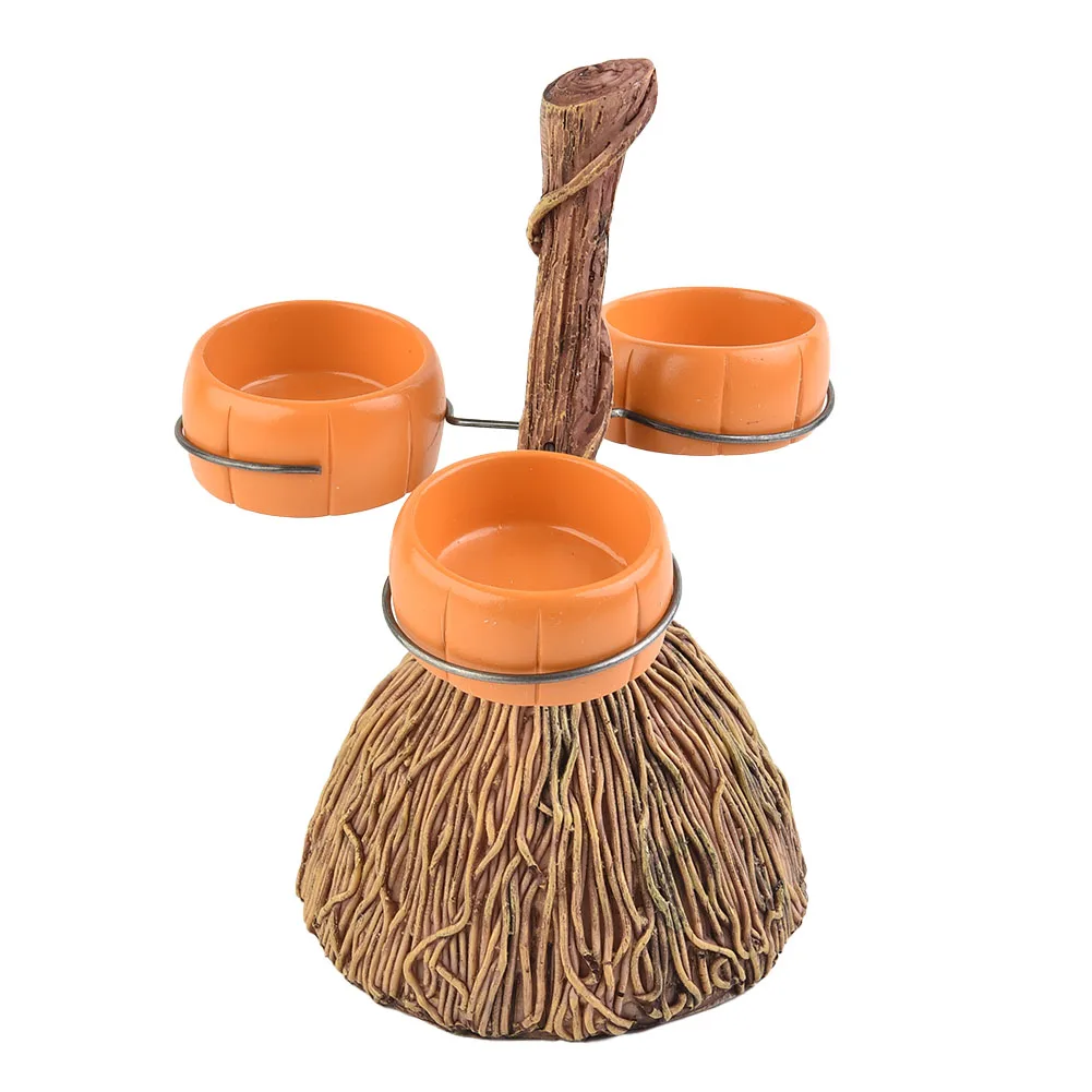 Halloween Broom Pumpkin Cups Special Occasions Or Everyday Meals Resin Six Cups Three Cups Four Cups Brand New