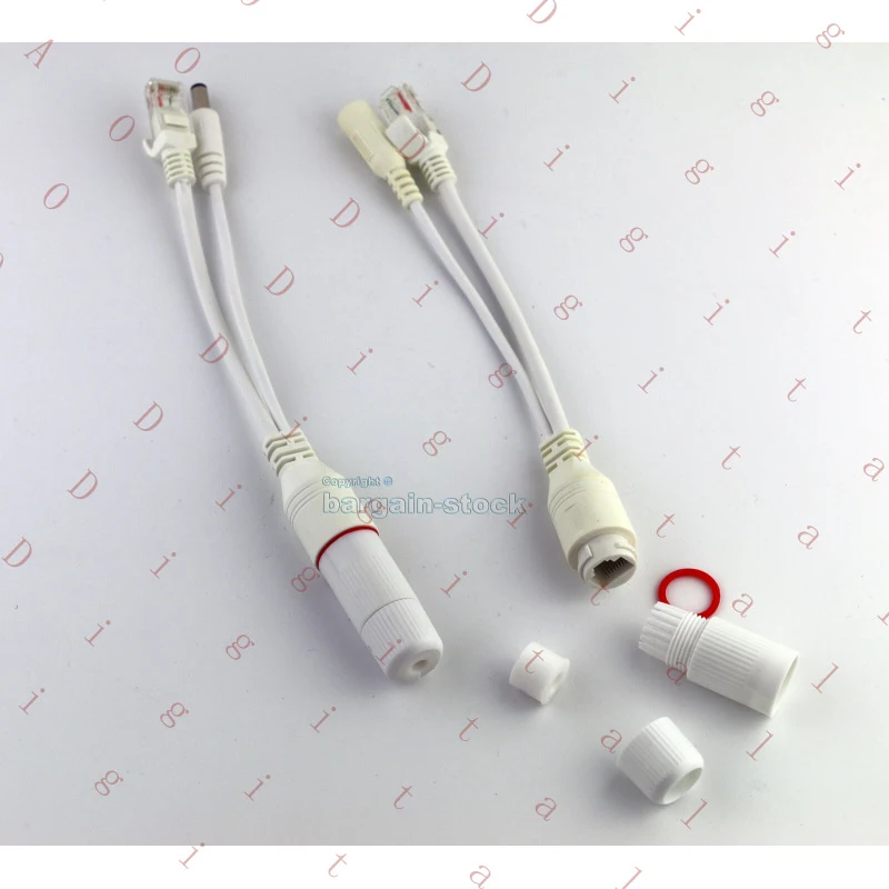 

Комплект из 10 водонепроницаемых POE-адаптеров (инжекторов/сплиттеров) Power Over Ethernet, 12В/24В, 2А