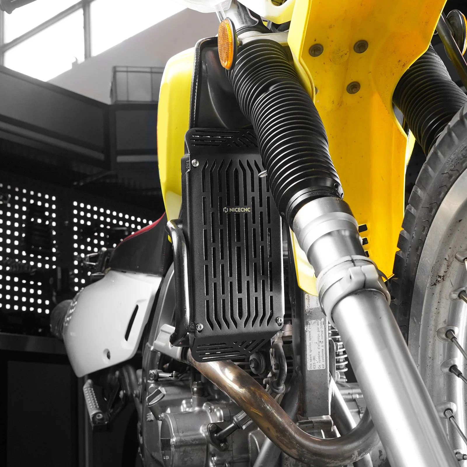 NICECNC لسوزوكي DR650S DR650SE - مراجعة Exhaust Pipe Expander وسعره