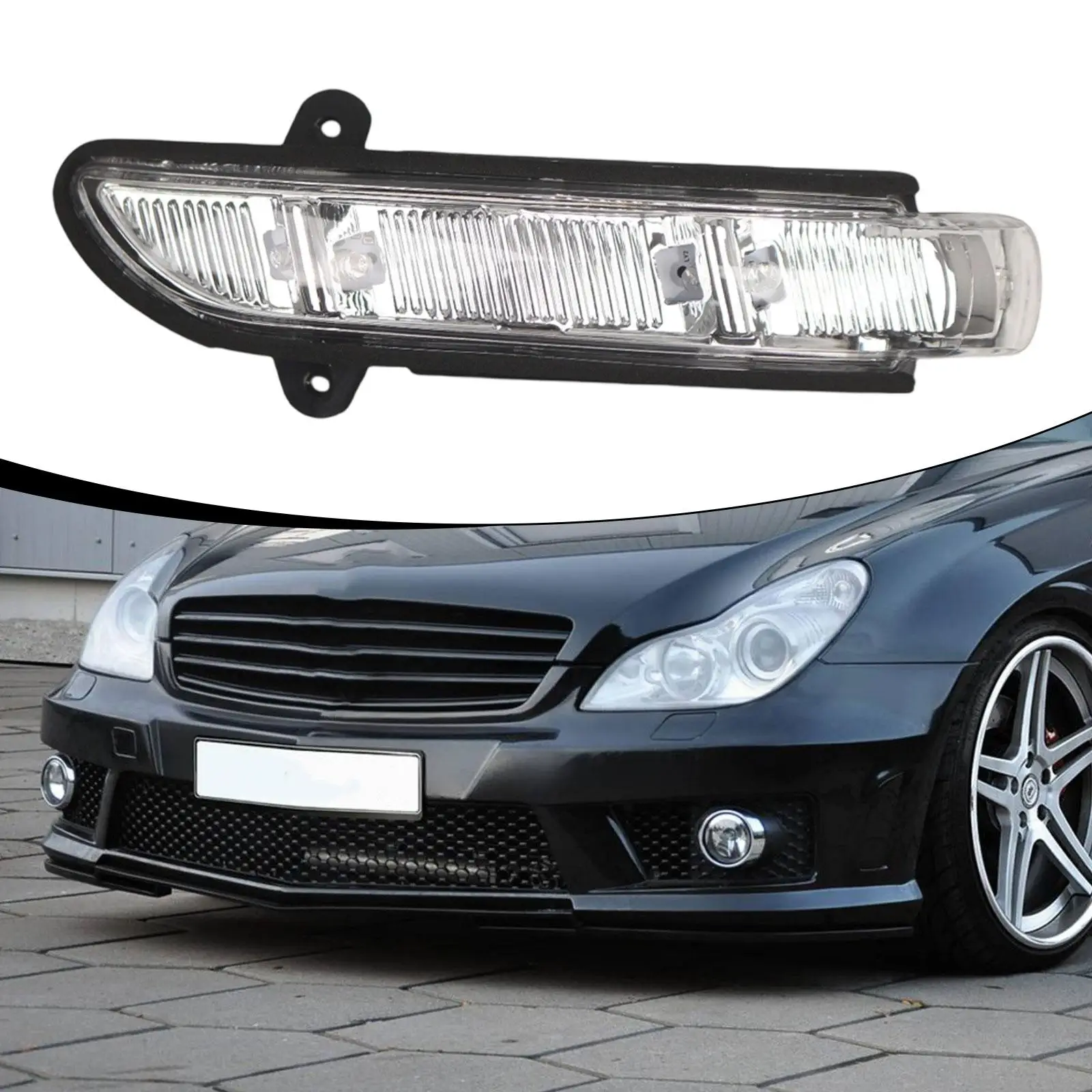 

Side Mirror Turn Signal Light A2198200621 Spare Part Side Marker Light for Mercedes-benz CL 2006-2009 S-class 2006-2009