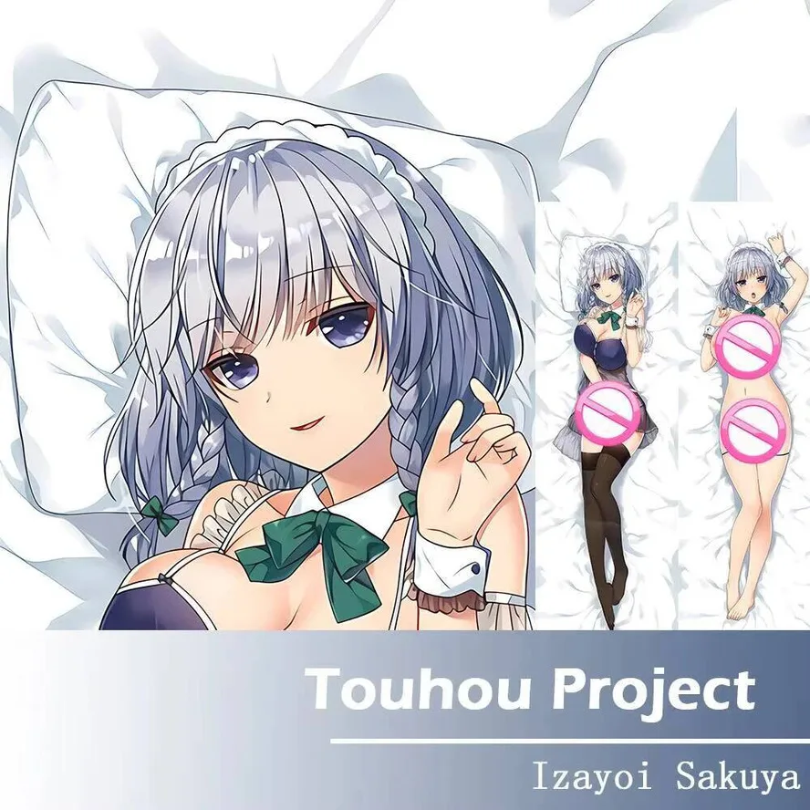 

Project Body Pillow Case Cover Izayoi Sakuya Touhou Full Japanese Dakimakura Decoration