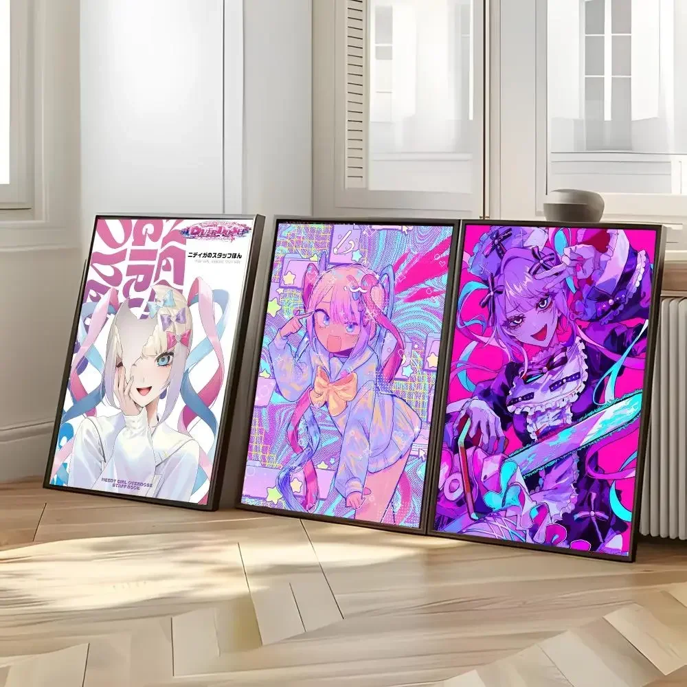 Game Simulation Needy Streamer Overload Poster Distinct Home Decor Concepts Chic Indoor Art Pieces