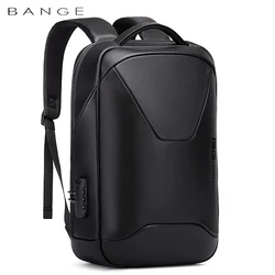 Leather Backpack Men Business Anti-Theft Computer Bag Large Capacity 15.6 Inch Laptop Bag Male Backpack Business Bag Fashion