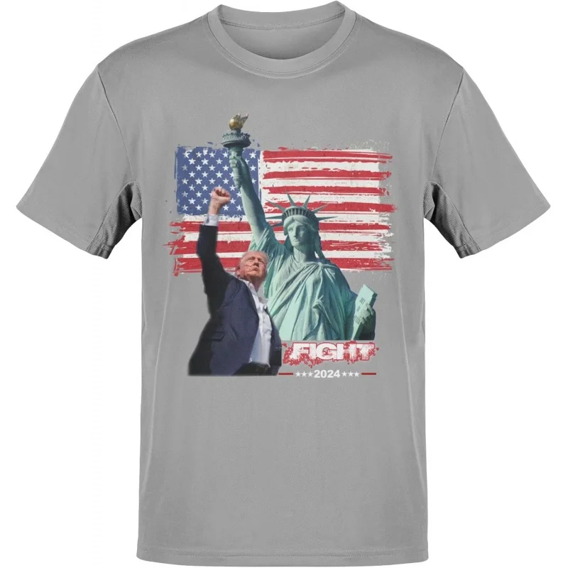 Trump 2024 Fight Patriotic Shirts USA T-Shirts for Men Women