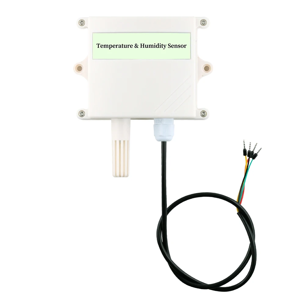 Temperature Humidity Sensor Probe with Digital Display Transmitter RS485 Analog 0-5V 0-10V 4-20mA Waterproof Temperature Sensor