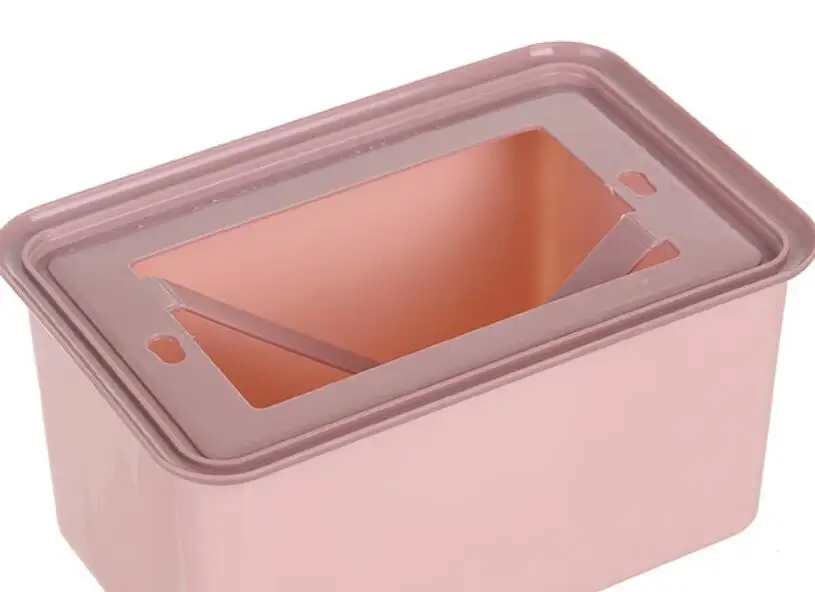 Tissue Holder Home Wet Tissue Storage Box Desktop Toilet Paper Storage Case Napkin Dispenser Plastic Tissue Box