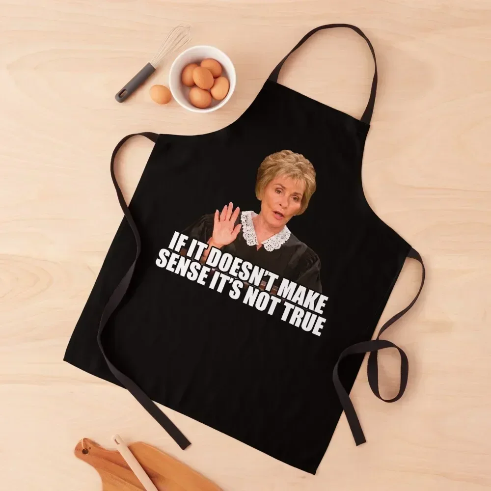 

If it doesn't make sense it's not true Apron For Man Household Items restaurant accessories Kitchen Utensils Apron