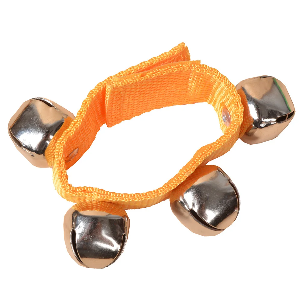 5 szt. Dzwoneczków dla niemowląt, grzechotki na rękę dla dzieci, bezpieczne, trwałe, dzwoneczki na nadgarstek, rekwizyty do tańca, cheerleadingu, bransoletka z dzwoneczkami