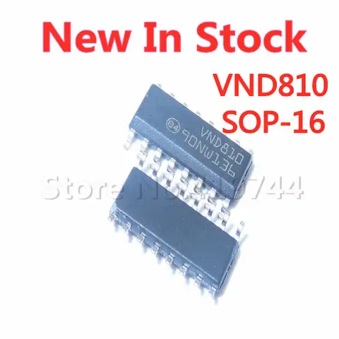 10PCS/LOT VND810 SOP-16 Automotive Computer Chip Semiconductor Integrated Circuit Chip IC NEW In Stock