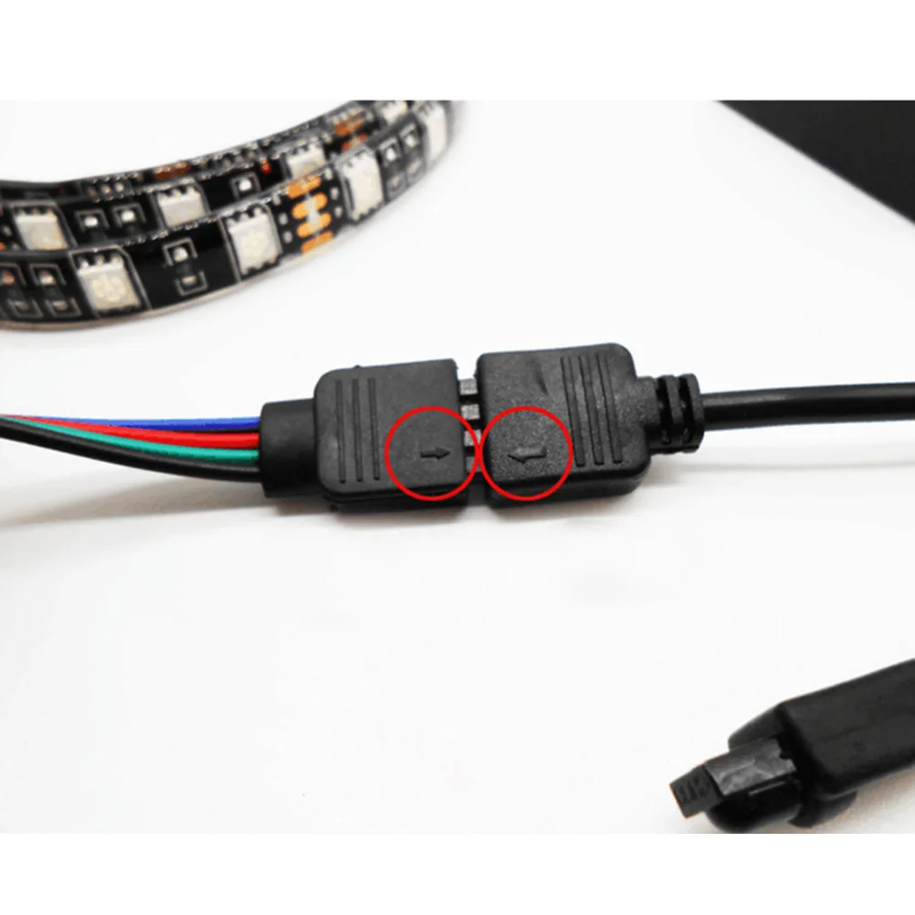 

2pcs 24 Button Wireless Led Controller Rgb Strip Light Dc 12-24V Remote Control For Rgb Light Warm Tip Included