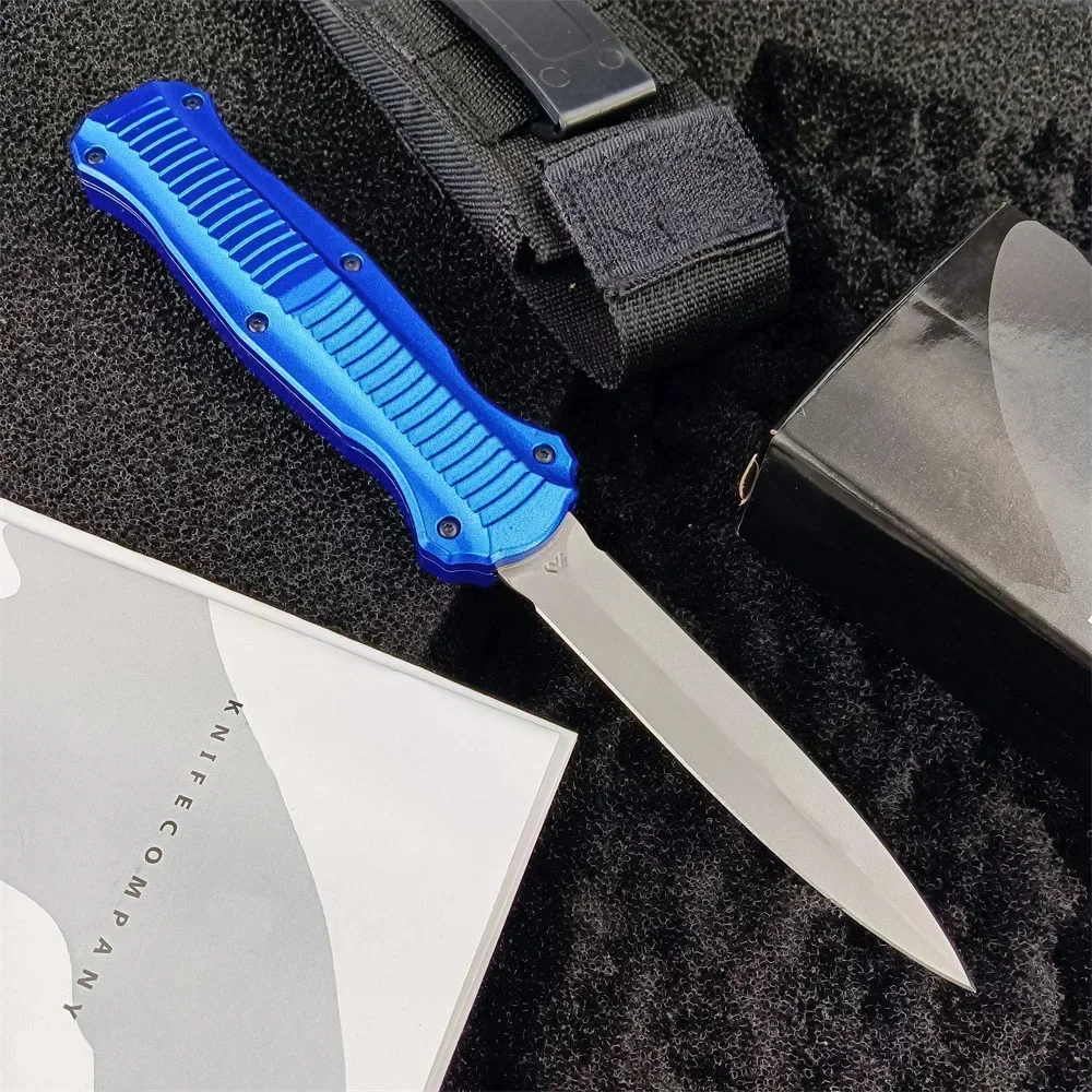 Tactical Outdoor BM 3300 Infidel D2 Blade Aluminum Alloy Handle Outdoor Multi-functional Pocket EDC Knife Hunting Climbing Tool