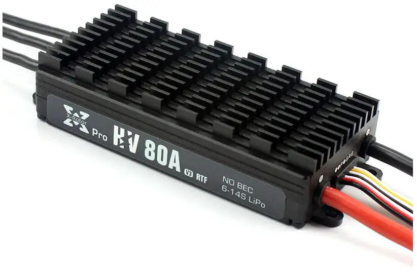 

Hobbywing XRotor pro 80A HV V3 ESC of High voltage brushless ESC for DIY Agricultural multirotor Drone