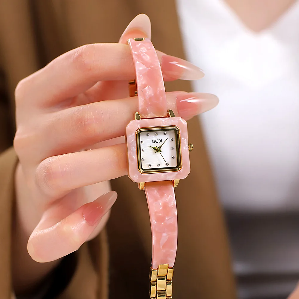 Luxury Fashion Women's Quartz Watch Rhinestone Bracelet Strap Elegant Girls Ladies Wristwatch Clock Reloj Mujer