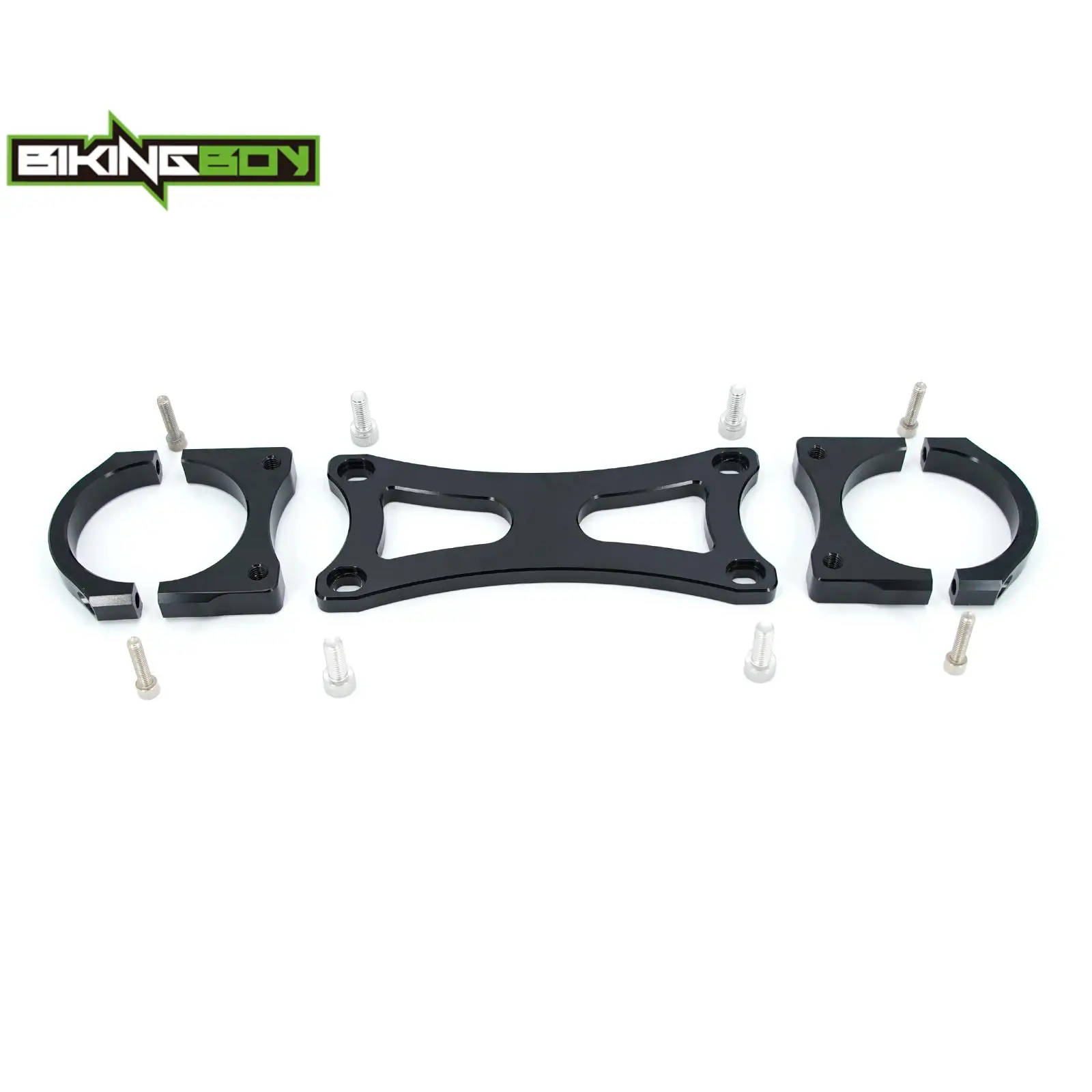 For Touring Bagger FLHT FLTR FLHR FLHX FLHTC ( 41mm Down-13 ) (49mm 14 15 16 17 18 19 20 21 22 23 24 25 26 ) Front Fork Brace