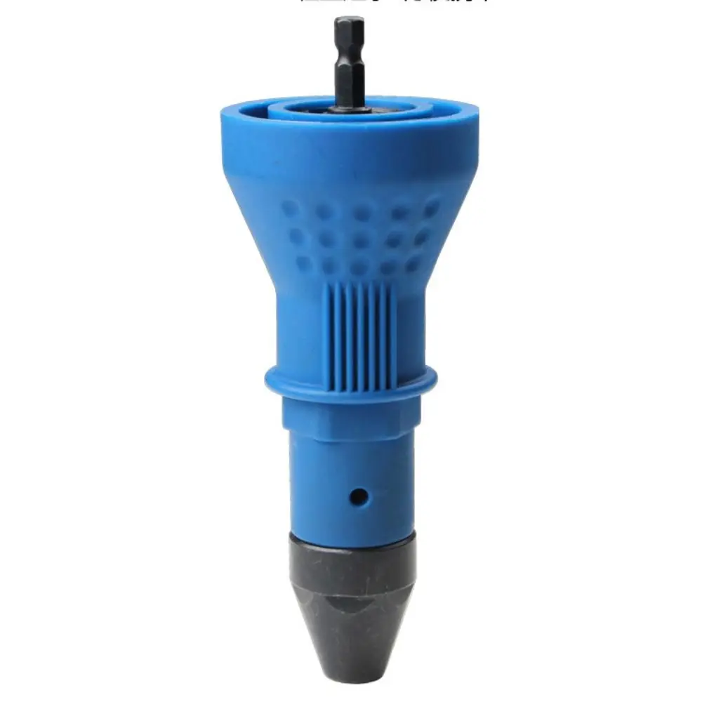 

Electric Rivet Gun Adapter Drill Attachment Plug and Play Riveting Drill Adapter Wear-resistant Rust-proof Riveter Nut Tool