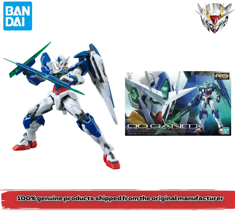 

100% genuine, in stock, Bandai Gundam assembled model RG 21 00QAN T Quantum Gundam 00Q Gundam OO 61604