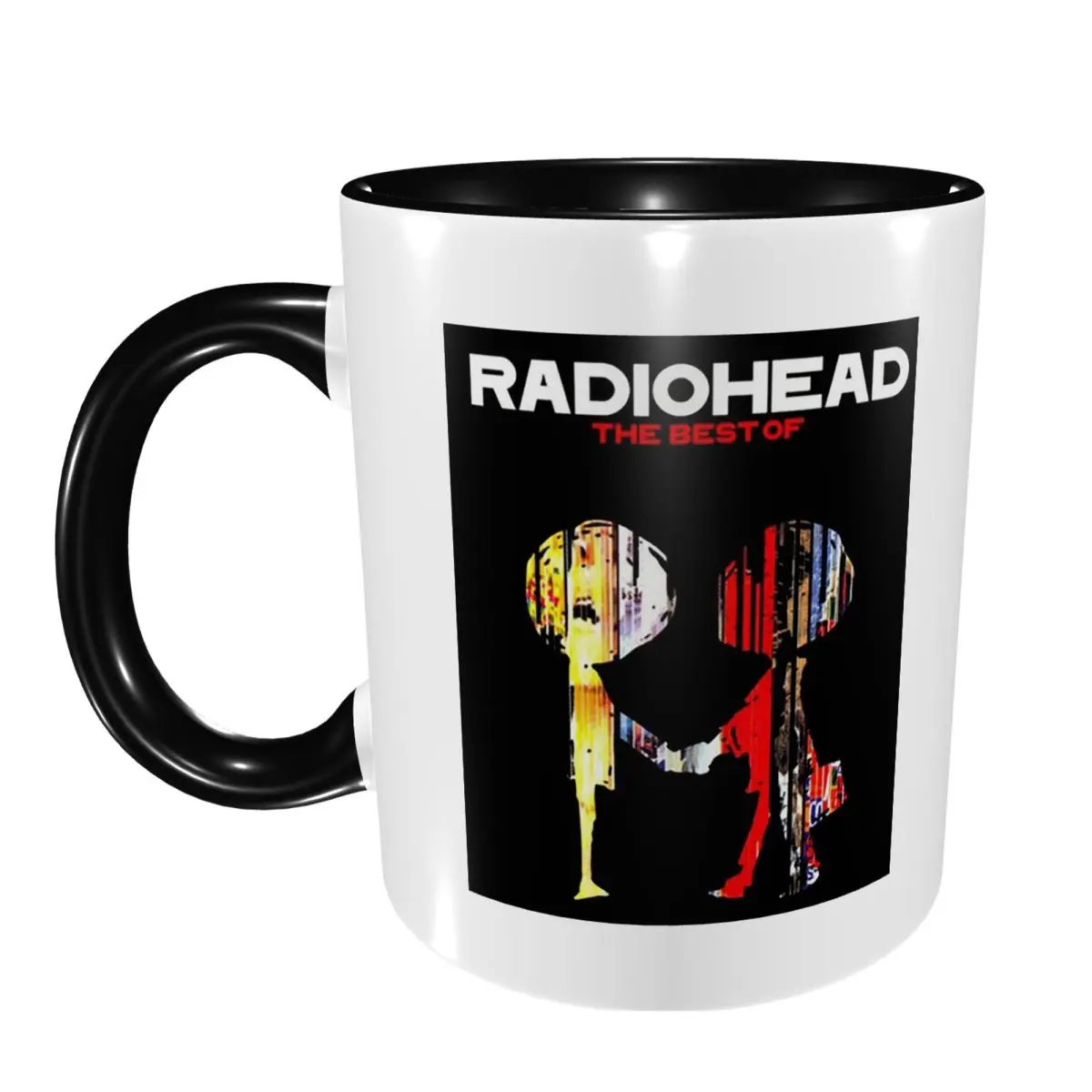 Radiohead Band Music Mug Funny Ceramic Coffee Cups Tea Mugs Milk Cup Drinkware Gift for Woman Man