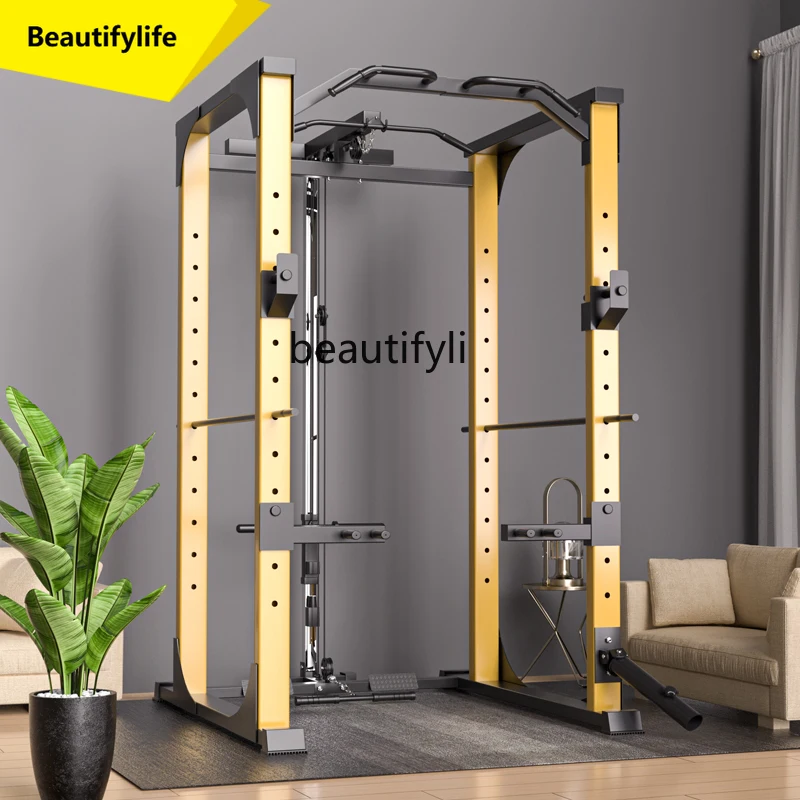 A49 Fitness home high pull-down, comprehensive trainer, bench press, squat rack, gym equipment professional