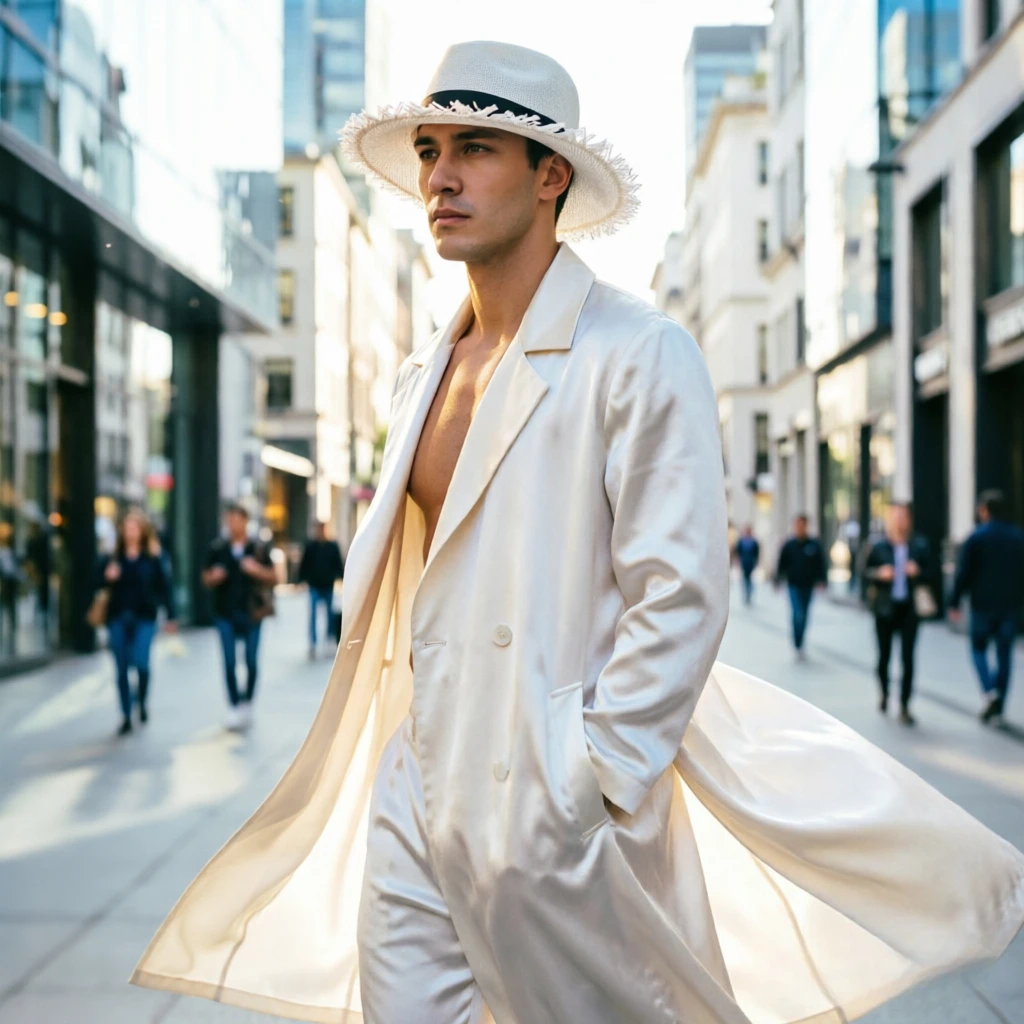 Summer Frayed Edge Straw Fedora Hat Men Women Lightweight Breathable Beach Sun Hat Retro Streetwear Outdoor UV Protection Hat