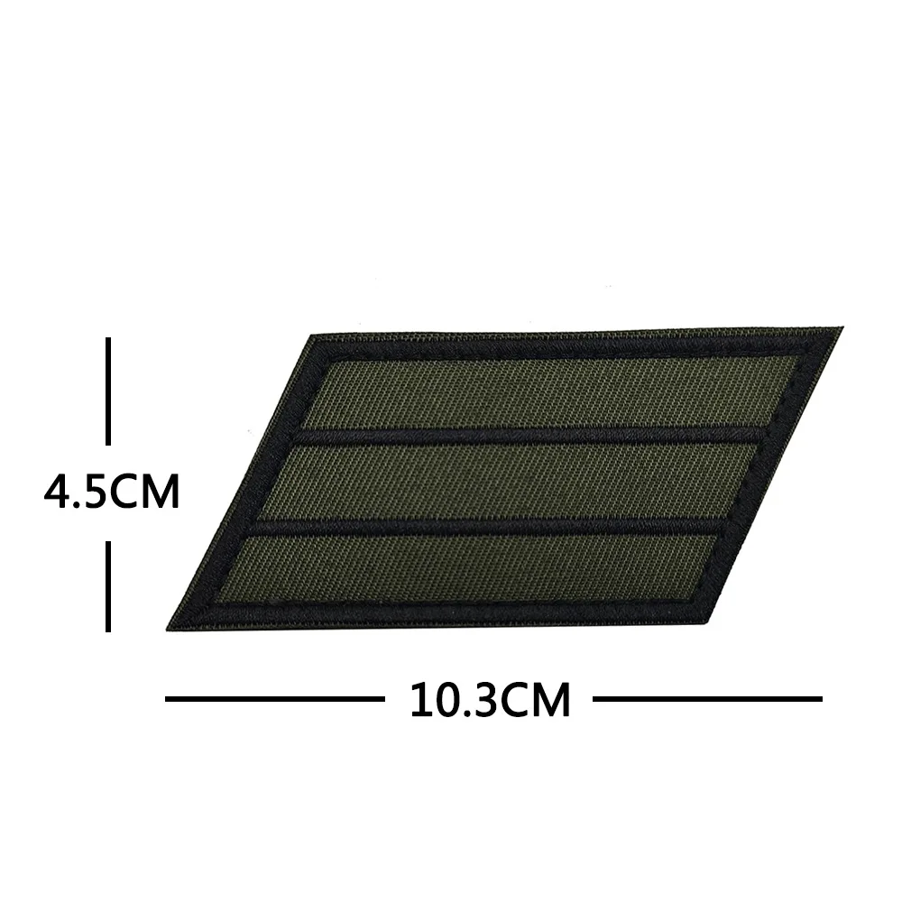 IDF Israeli Defense Forces Rank Insignia Tactical Patches Hook Loop Badges Army Uniform Badge DIY Apparel Sewing Supplies view 3