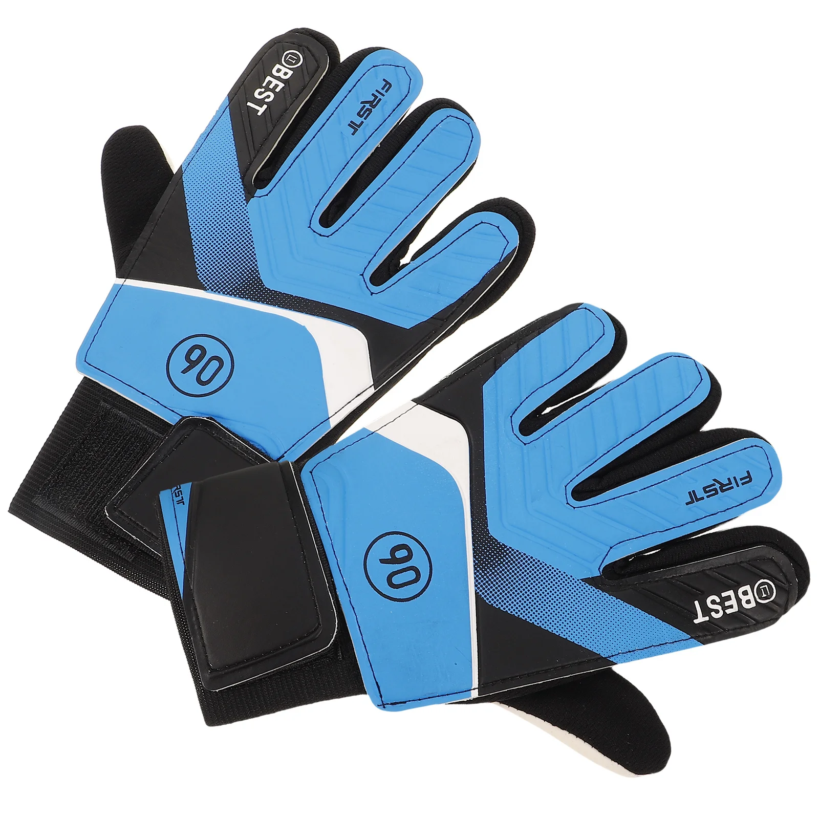 2Pcs Children's Nonslip Goalkeeper Gloves Breathable Finger Protection Soccer Training Match Gloves Football Supply