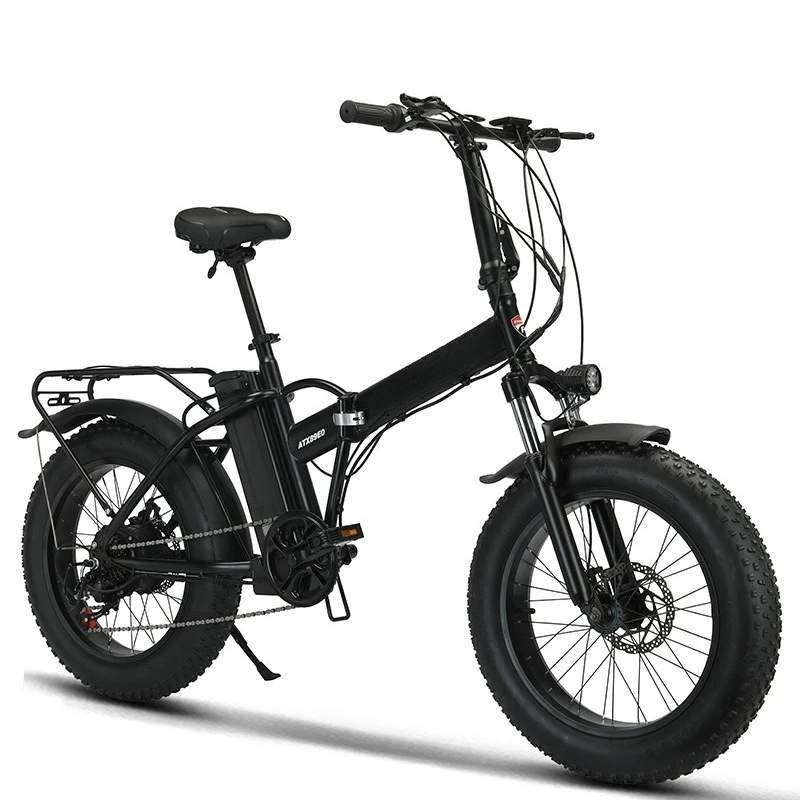 

20 inch folding electric bicycle snow car lithium off-road mountain