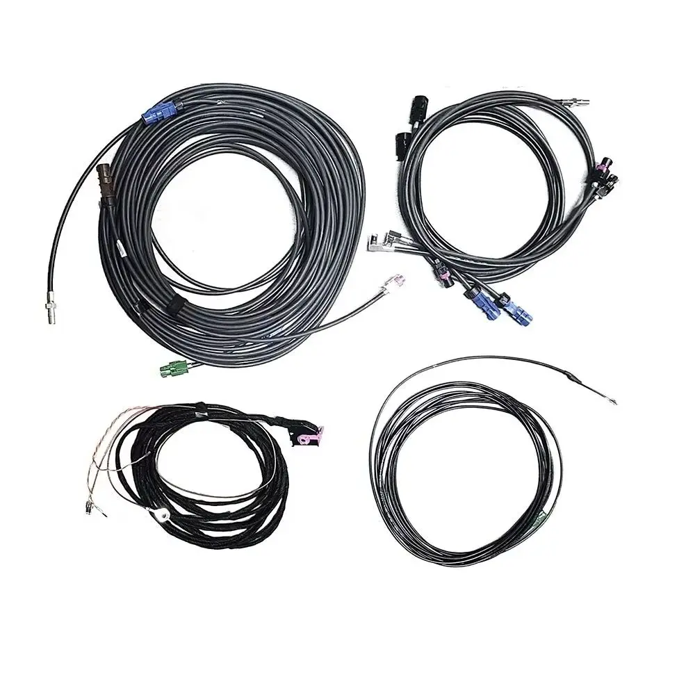 Harness - For Audi A4 A5 A6 C7 B9 8W Q7 4M Q5 - MLB Original 360 Environment Rear Viewer Camera Install Wire Cable